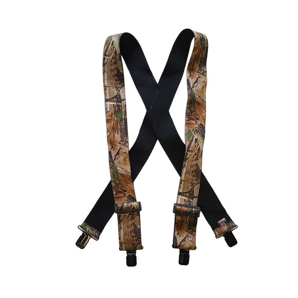 Realtree Accessories Realtree Camo Wide 2 Inch Suspenders